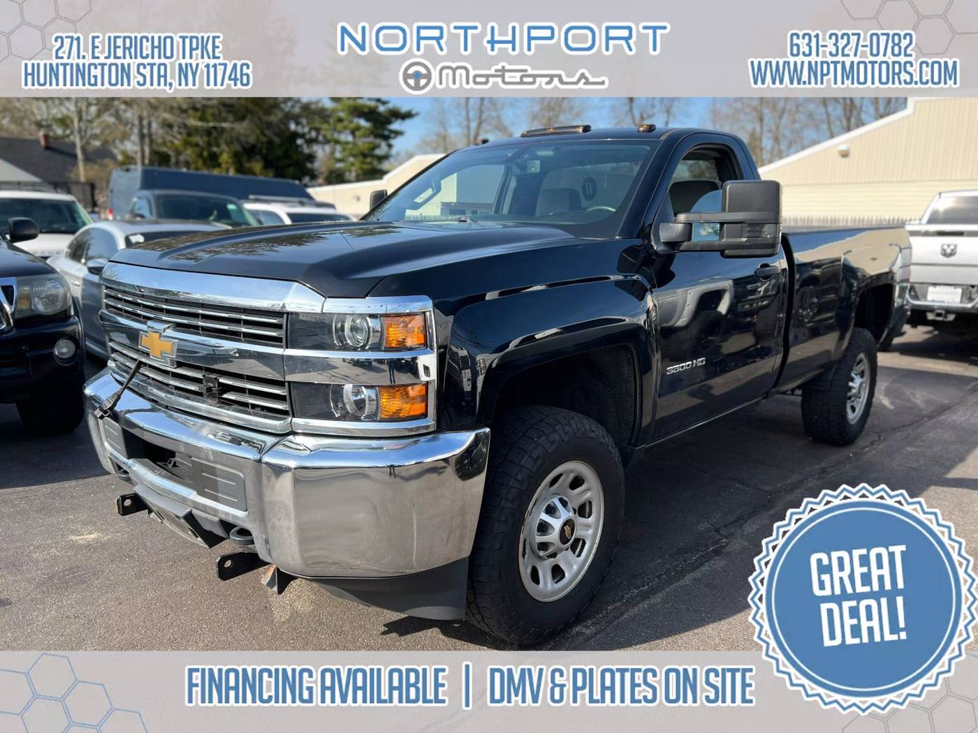 2018 Chevrolet Silverado 3500HD WT — Pickup Truck — 77,782 mi — Huntington Station, NY