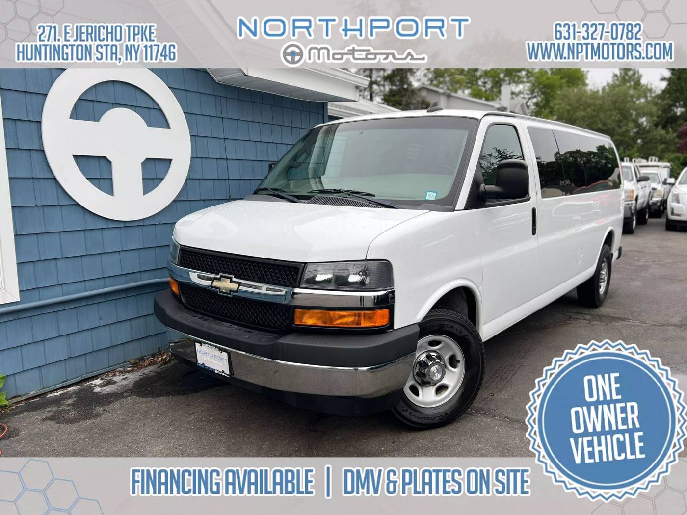 2017 Chevrolet Express Passenger LT — Passenger Van — 32,920 mi — Huntington Station, NY