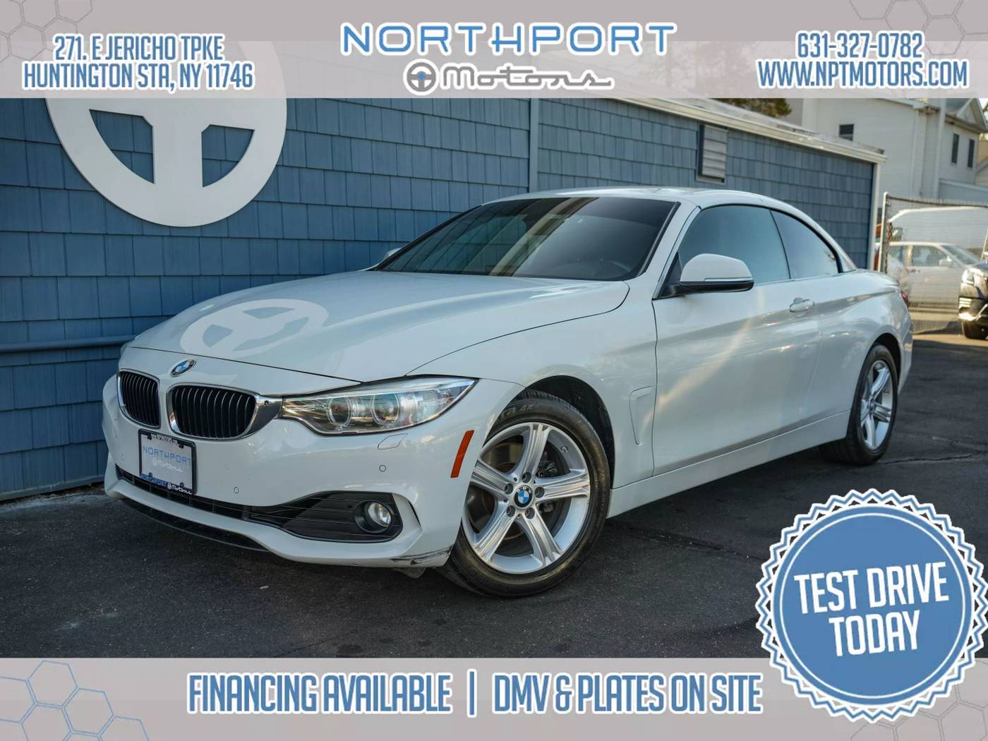 2015 BMW 4 Series 428i — Convertible — 75,072 mi — Huntington Station, NY