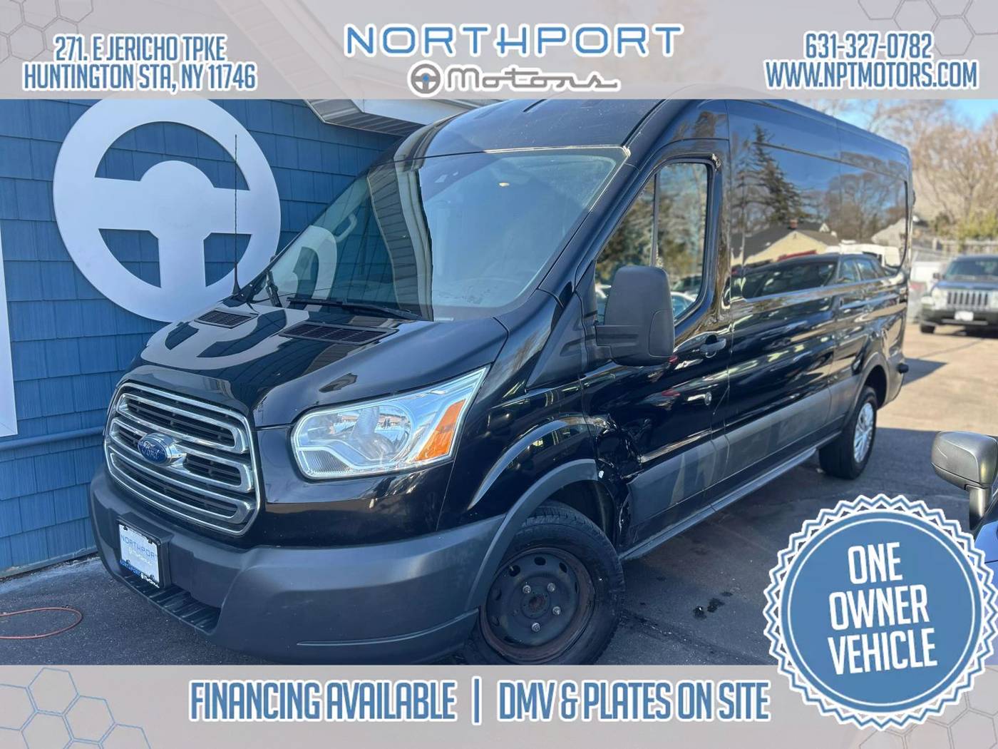 2017 Ford Transit Cargo Van T-250 — Cargo Van — 144,265 mi — Huntington Station, NY