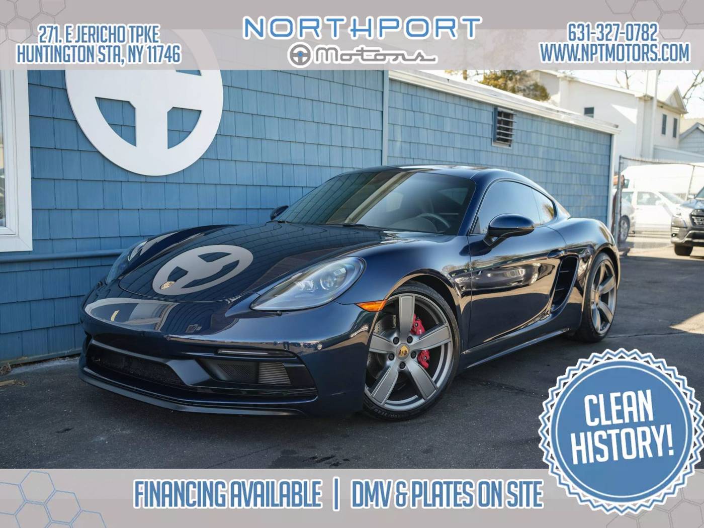 2018 Porsche 718 Cayman GTS — Coupe — 31,912 mi — Huntington Station, NY