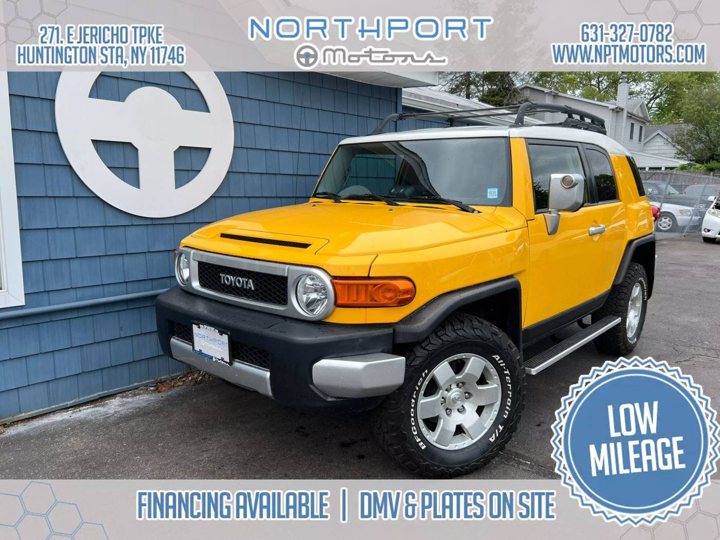2007 Toyota FJ Cruiser Base — SUV — 55,117 mi — Huntington Station, NY