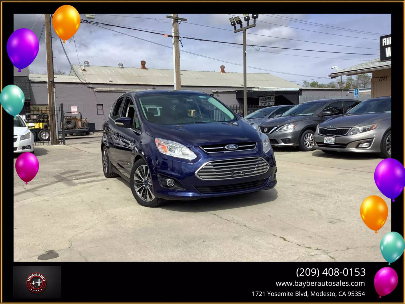 2017 Ford C-Max Energi Titanium — Hatchback — 125,293 mi — Modesto, CA