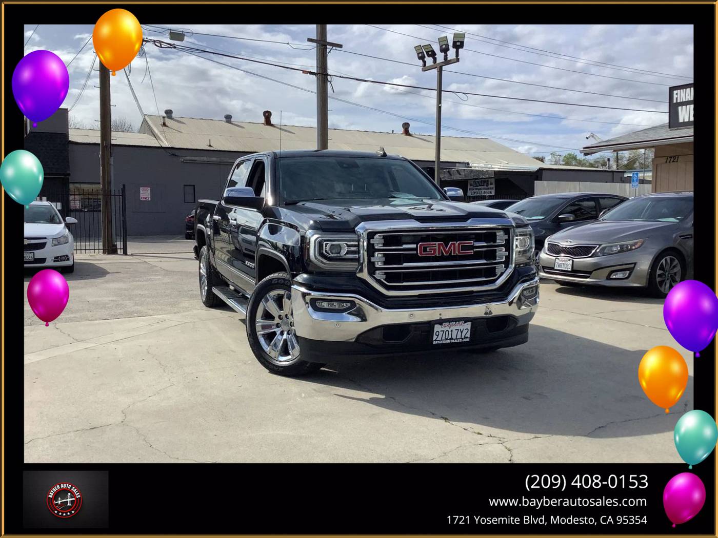 2017 GMC Sierra 1500 SLT — Pickup Truck — 119,366 mi — Modesto, CA