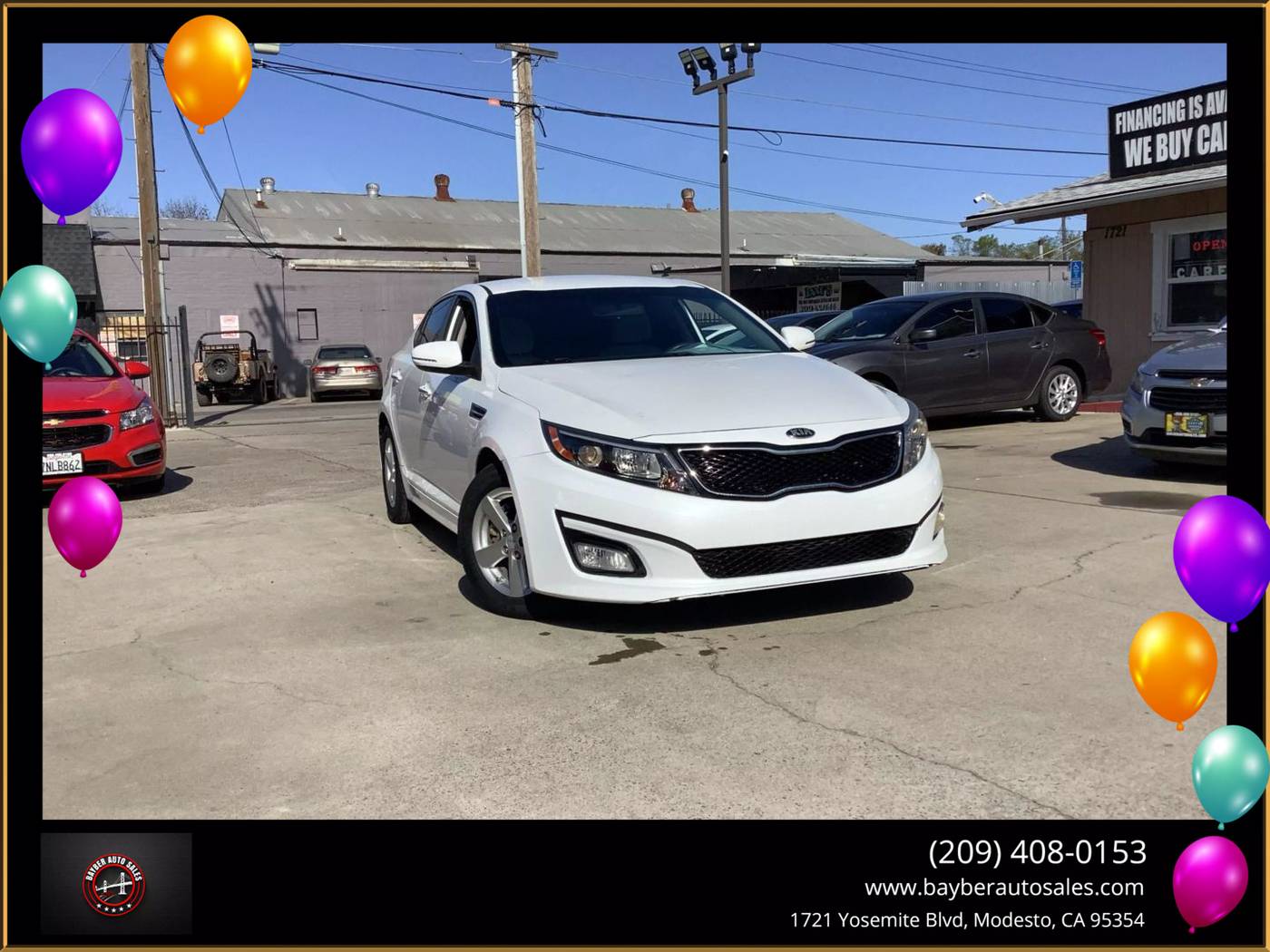 2015 Kia Optima LX — Sedan — 113,974 mi — Modesto, CA