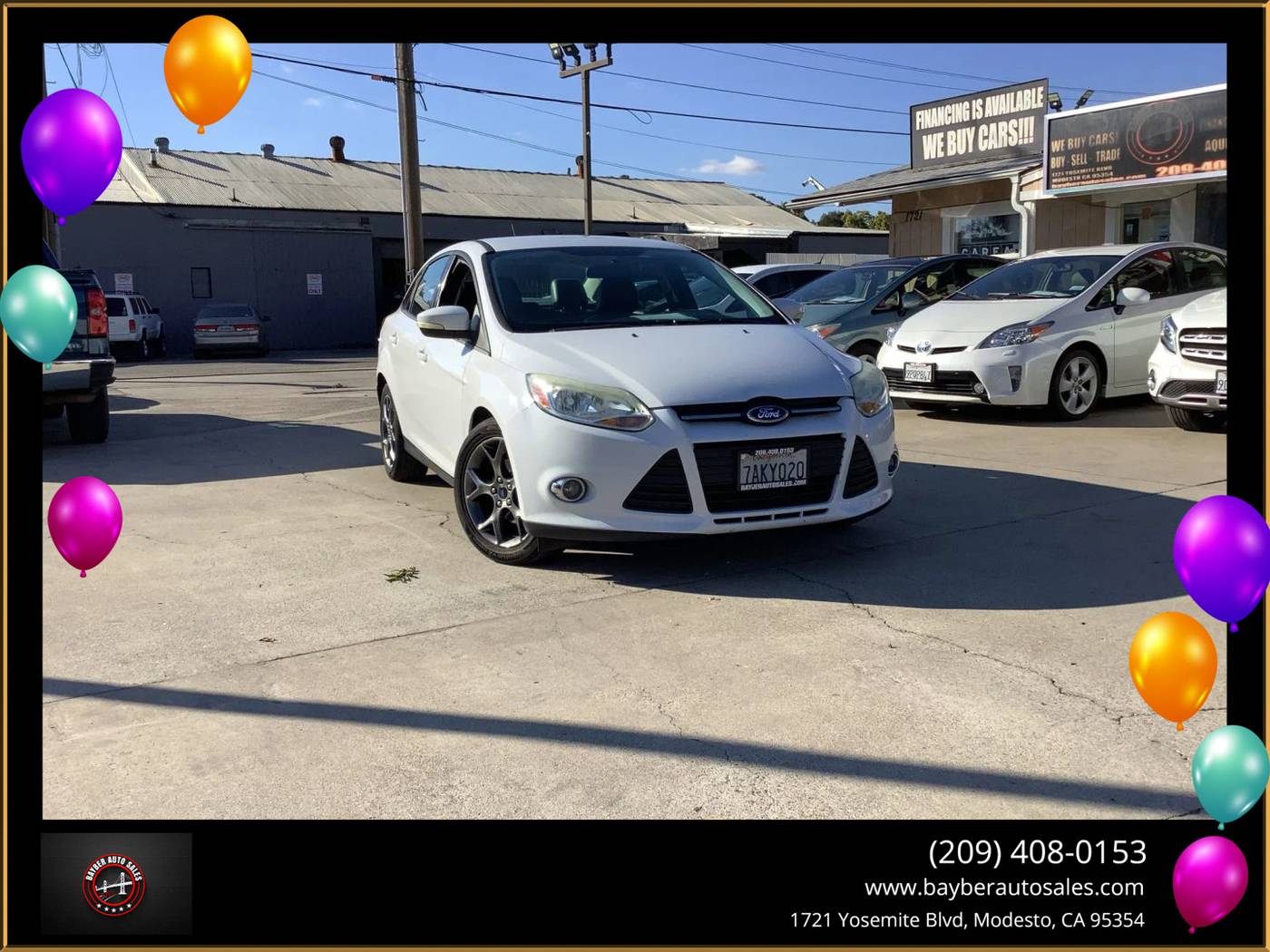 2013 Ford Focus SE — Sedan — 116,555 mi — Modesto, CA