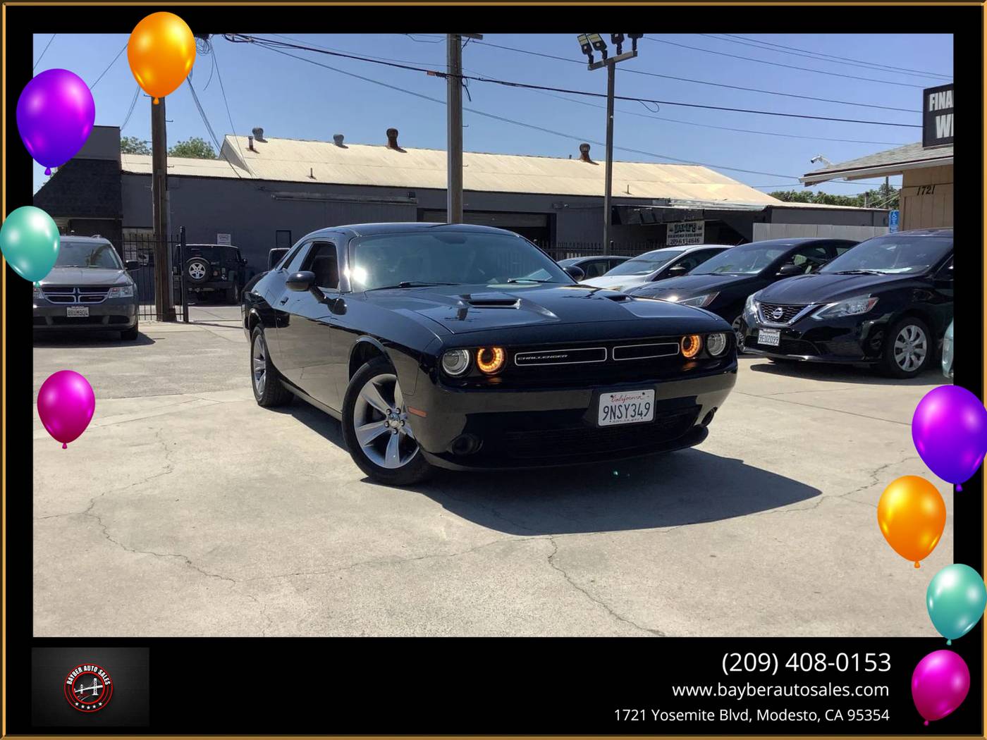 2017 Dodge Challenger SXT — Coupe — 69,376 mi — Modesto, CA