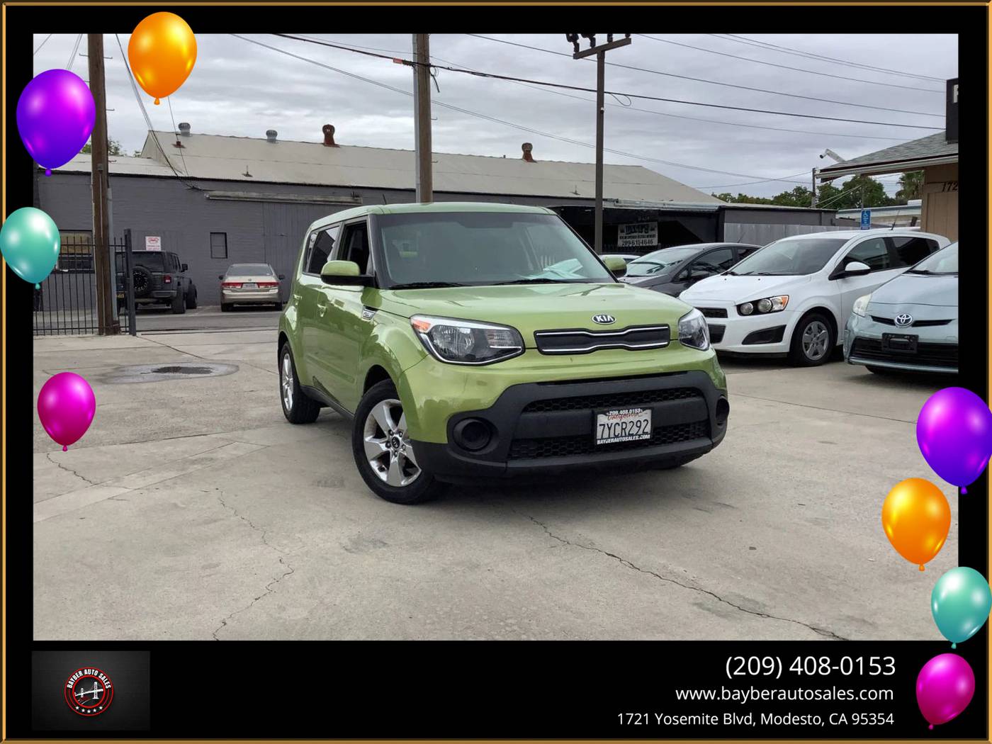 2017 Kia Soul Base — Hatchback — 91,038 mi — Modesto, CA