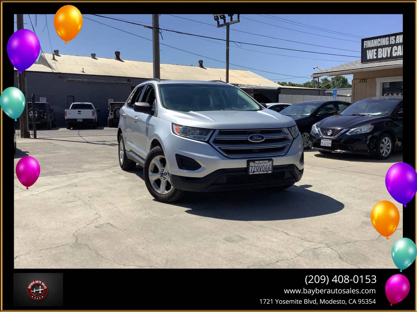 2017 Ford Edge SE — SUV — 91,929 mi — Modesto, CA