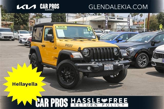 2021 Jeep Wrangler Willys — SUV — 61,794 mi — Glendale, CA