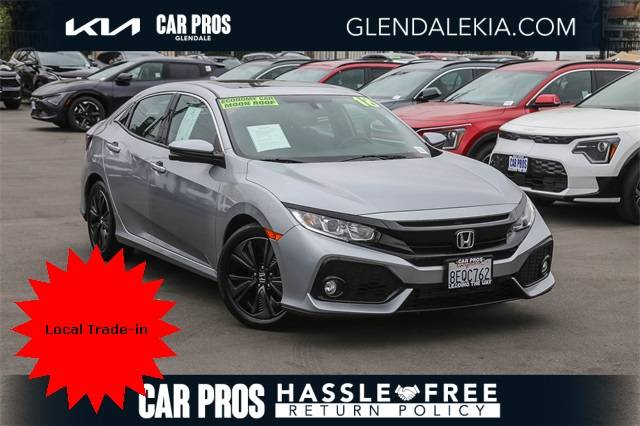2018 Honda Civic EX — Hatchback — 34,935 mi — Glendale, CA