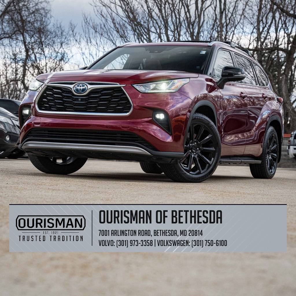 2021 Toyota Highlander Hybrid Platinum — SUV — 71,122 mi — Bethesda, MD