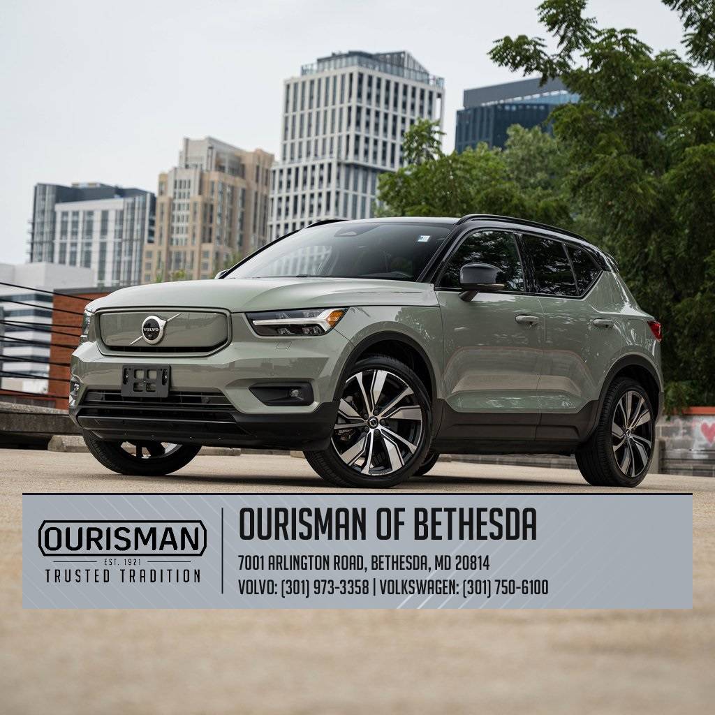 2021 Volvo XC40 Recharge Standard — SUV — 7,441 mi — Bethesda, MD