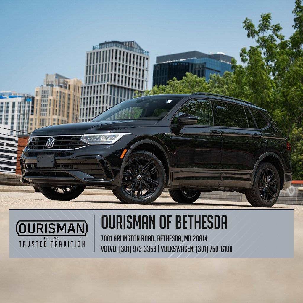 2022 Volkswagen Tiguan SE R-Line Black — SUV — 35,382 mi — Bethesda, MD