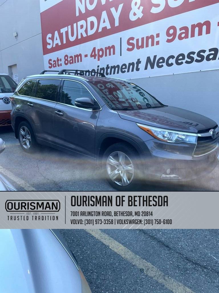 2015 Toyota Highlander Limited — SUV — 77,199 mi — Bethesda, MD