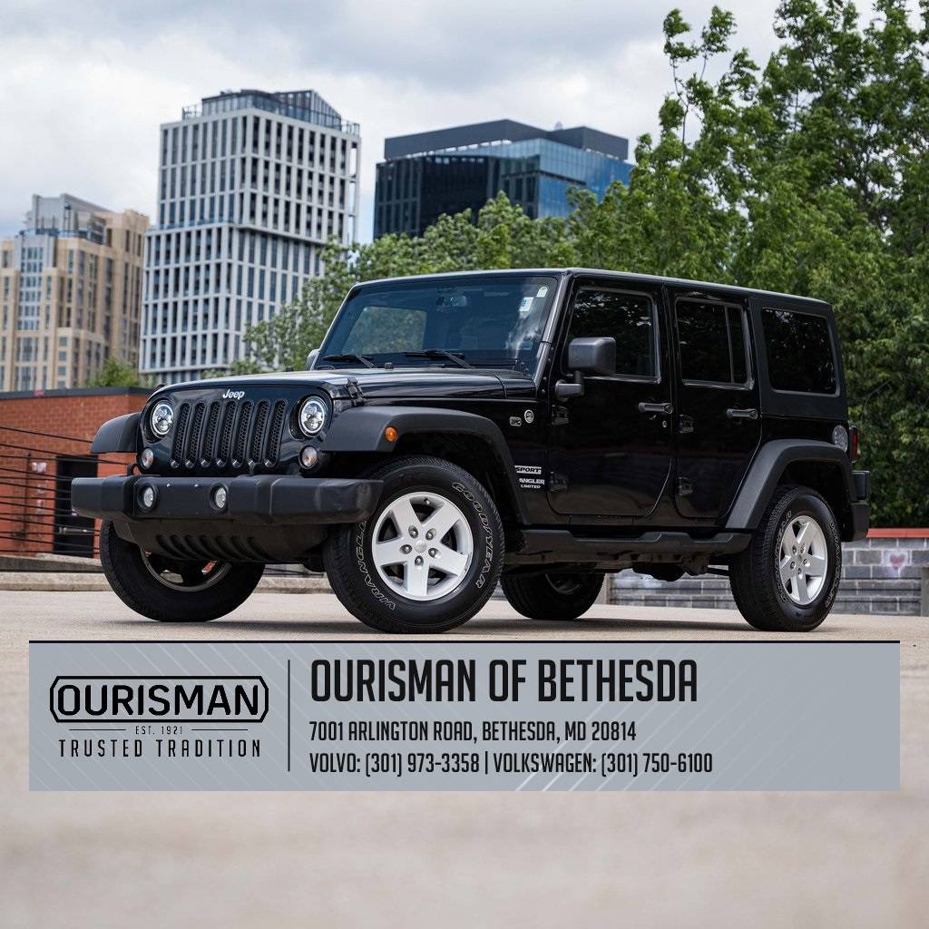 2017 Jeep Wrangler Sport — SUV — 75,106 mi — Bethesda, MD