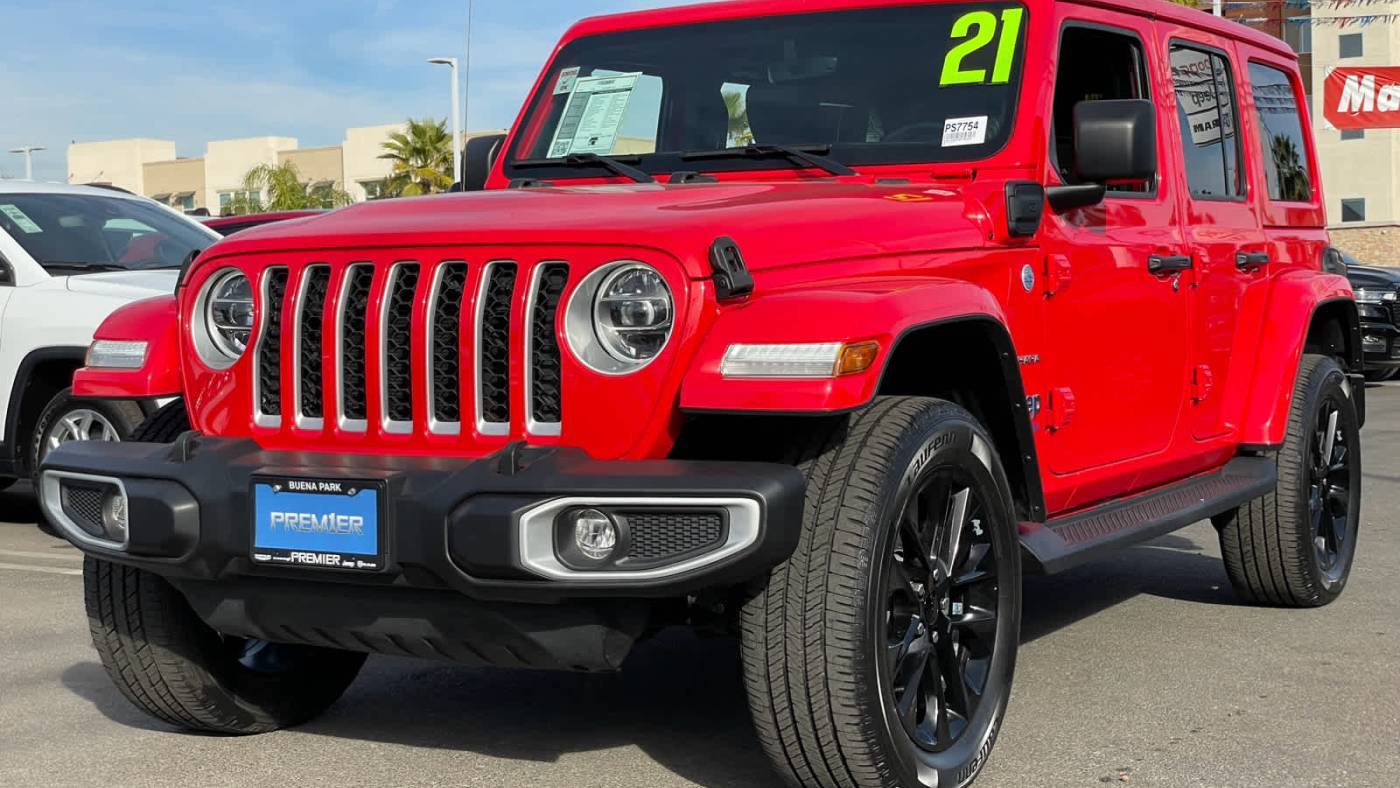 2021 Jeep Wrangler Sahara 4xe — SUV — 36,656 mi — Buena Park, CA