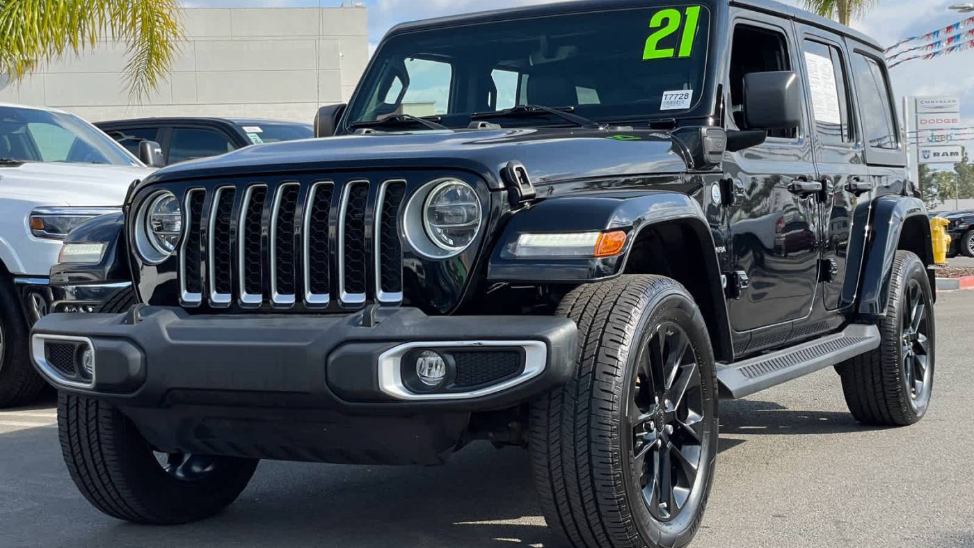 2021 Jeep Wrangler Sahara 4xe — SUV — 37,938 mi — Buena Park, CA
