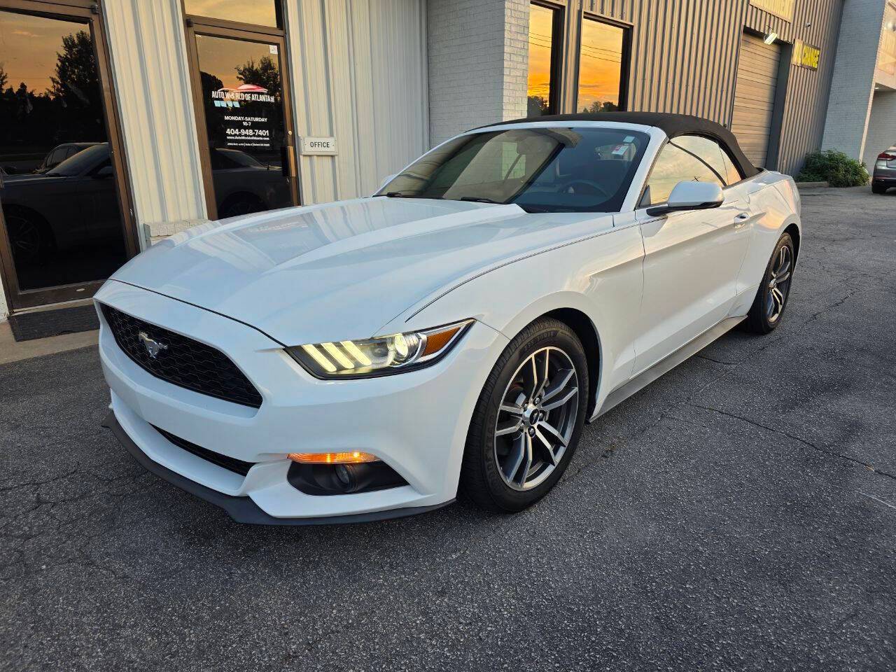 2017 Ford Mustang EcoBoost Premium — Convertible — 97,785 mi — Buford, GA