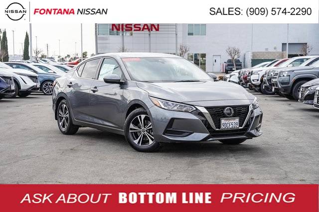 2022 Nissan Sentra SV — Sedan — 34,280 mi — Fontana, CA