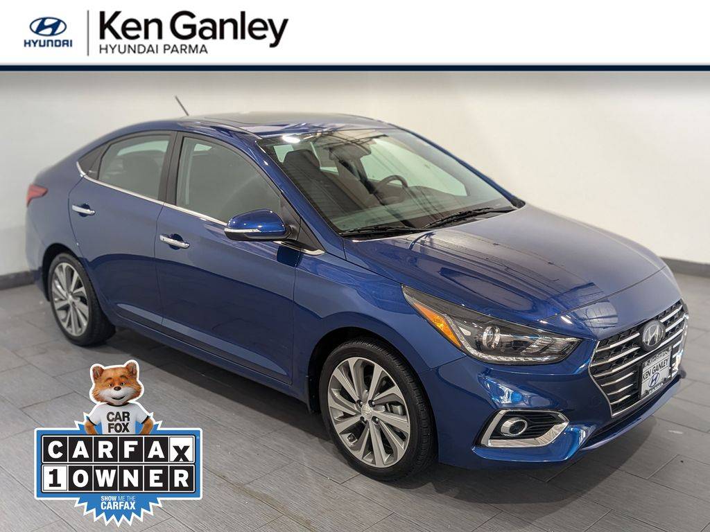 2022 Hyundai Accent Limited — Sedan — 19,619 mi — Parma, OH