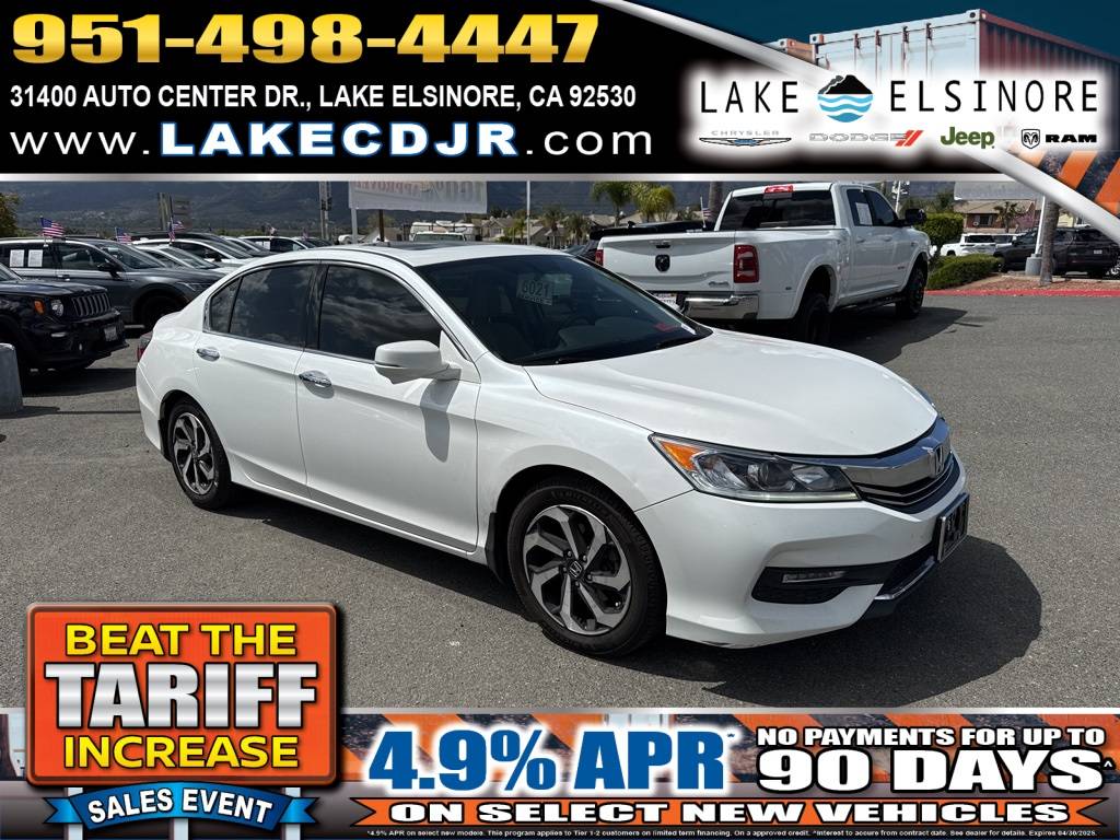 2017 Honda Accord EX-L V6 — Sedan — 99,377 mi — Lake Elsinore, CA