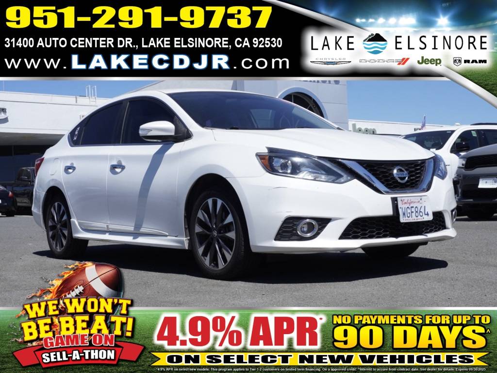 2017 Nissan Sentra SR — Sedan — 83,742 mi — Lake Elsinore, CA
