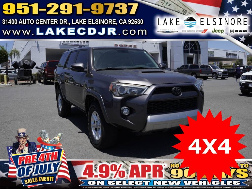 2016 Toyota 4Runner Trail Premium — SUV — 86,818 mi — Lake Elsinore, CA