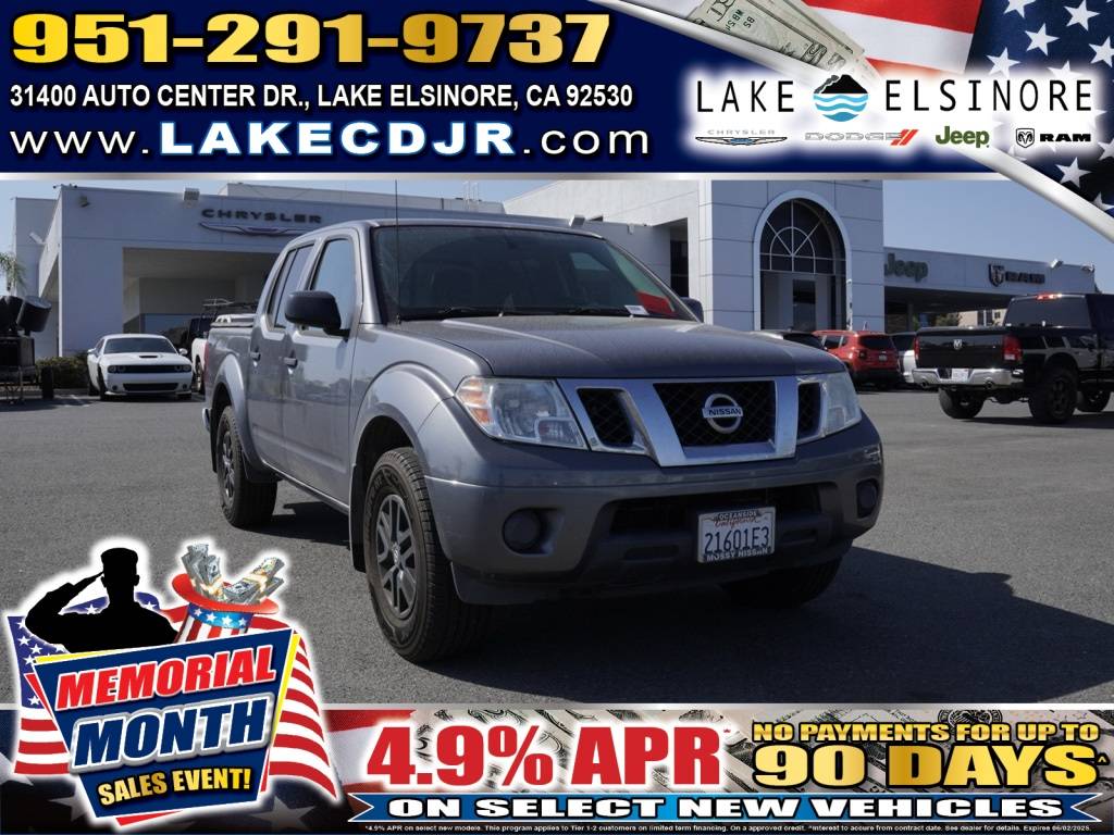 2019 Nissan Frontier SV V6 — Pickup Truck — 72,038 mi — Lake Elsinore, CA