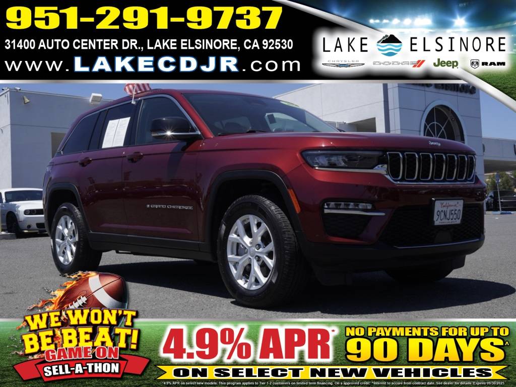 2023 Jeep Grand Cherokee Limited — SUV — 55,532 mi — Lake Elsinore, CA
