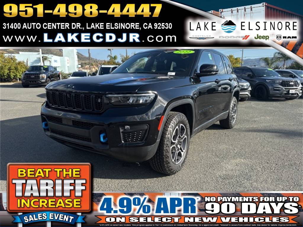 2022 Jeep Grand Cherokee Trailhawk 4xe — SUV — 6,305 mi — Lake Elsinore, CA