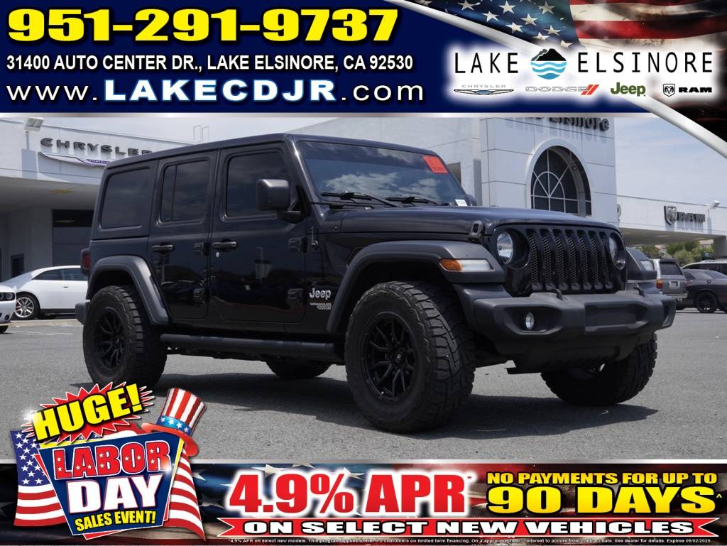 2020 Jeep Wrangler Sport S — SUV — 61,864 mi — Lake Elsinore, CA
