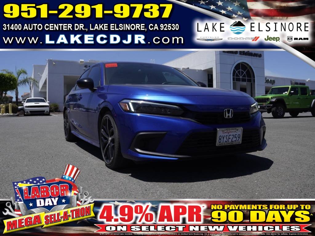 2022 Honda Civic Sport — Sedan — 54,833 mi — Lake Elsinore, CA