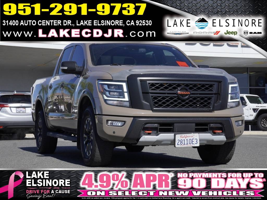 2021 Nissan Titan PRO-4X — Pickup Truck — 57,763 mi — Lake Elsinore, CA