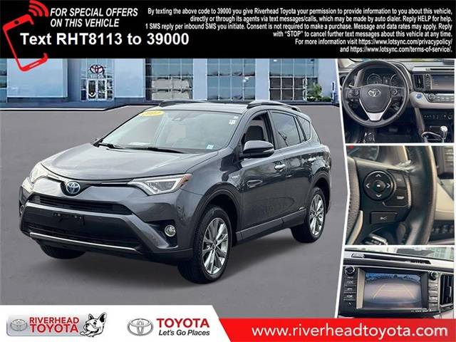 2017 Toyota RAV4 Hybrid Limited — SUV — 96,873 mi — Riverhead, NY