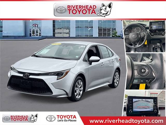 2020 Toyota Corolla LE — Sedan — 44,934 mi — Riverhead, NY
