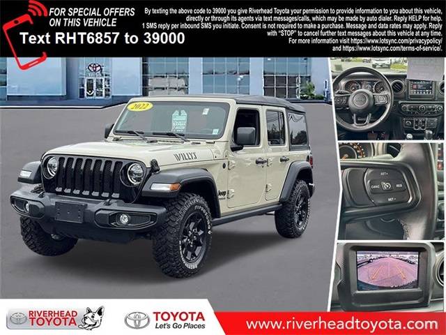 2022 Jeep Wrangler Willys — SUV — 16,004 mi — Riverhead, NY