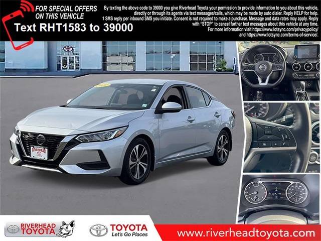 2020 Nissan Sentra SV — Sedan — 54,715 mi — Riverhead, NY