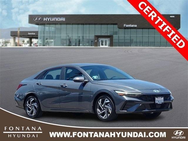 2024 Hyundai Elantra Hybrid Limited — Sedan — 4,727 mi — Fontana, CA