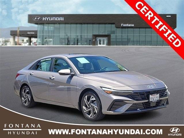 2024 Hyundai Elantra Hybrid Limited — Sedan — 8,507 mi — Fontana, CA