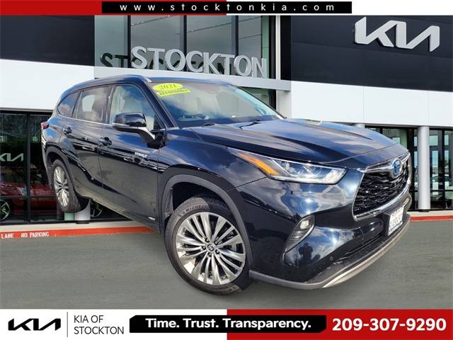 2021 Toyota Highlander Hybrid Platinum — SUV — 36,595 mi — Stockton, CA