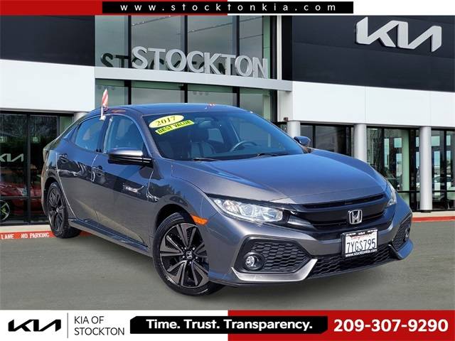 2017 Honda Civic EX-L Navi — Hatchback — 67,824 mi — Stockton, CA