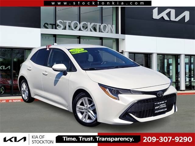 2020 Toyota Corolla Hatchback SE — Hatchback — 102,921 mi — Stockton, CA