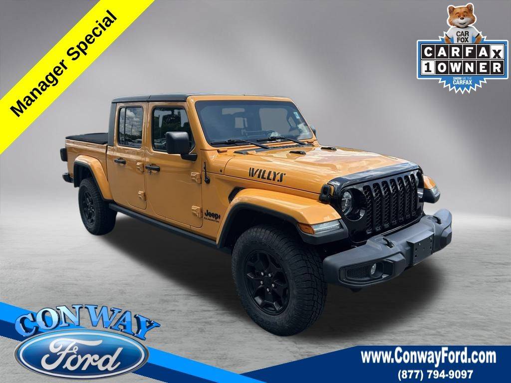 2021 Jeep Gladiator Willys — Pickup Truck — 53,437 mi — Conway, SC