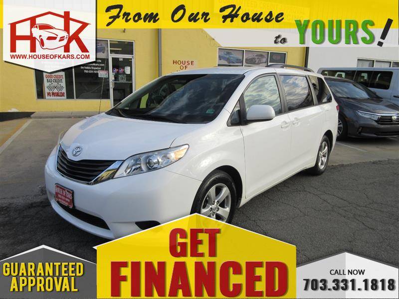 2013 Toyota Sienna LE — Minivan — 103,266 mi — Manassas, VA
