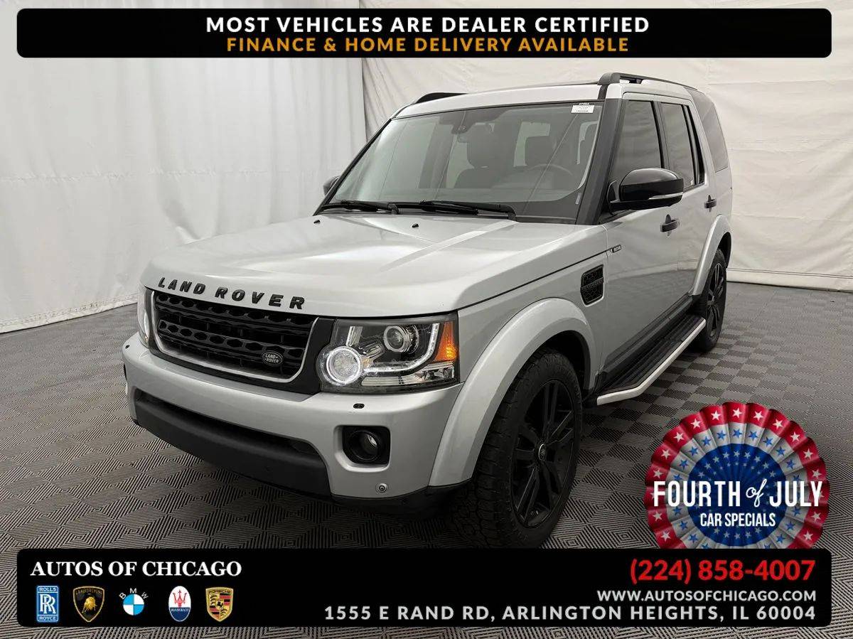 2016 Land Rover LR4 HSE