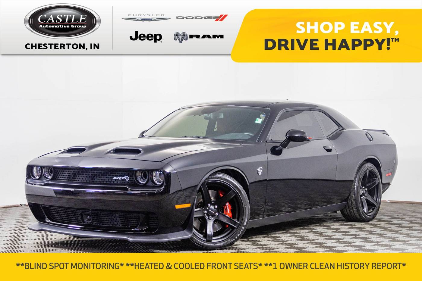 2019 Dodge Challenger SRT Hellcat — Coupe — 9,376 mi — Chesterton, IN