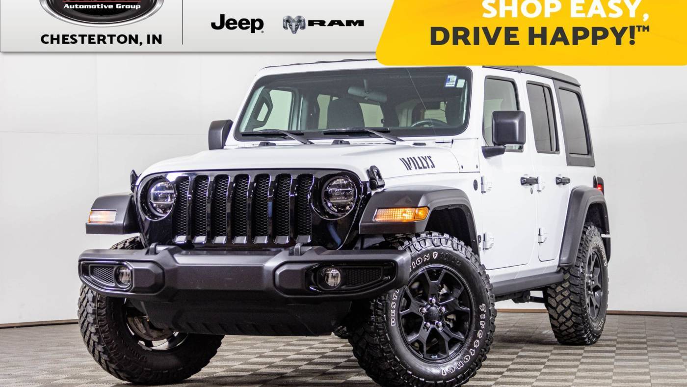 2021 Jeep Wrangler Willys — SUV — 25,577 mi — Chesterton, IN