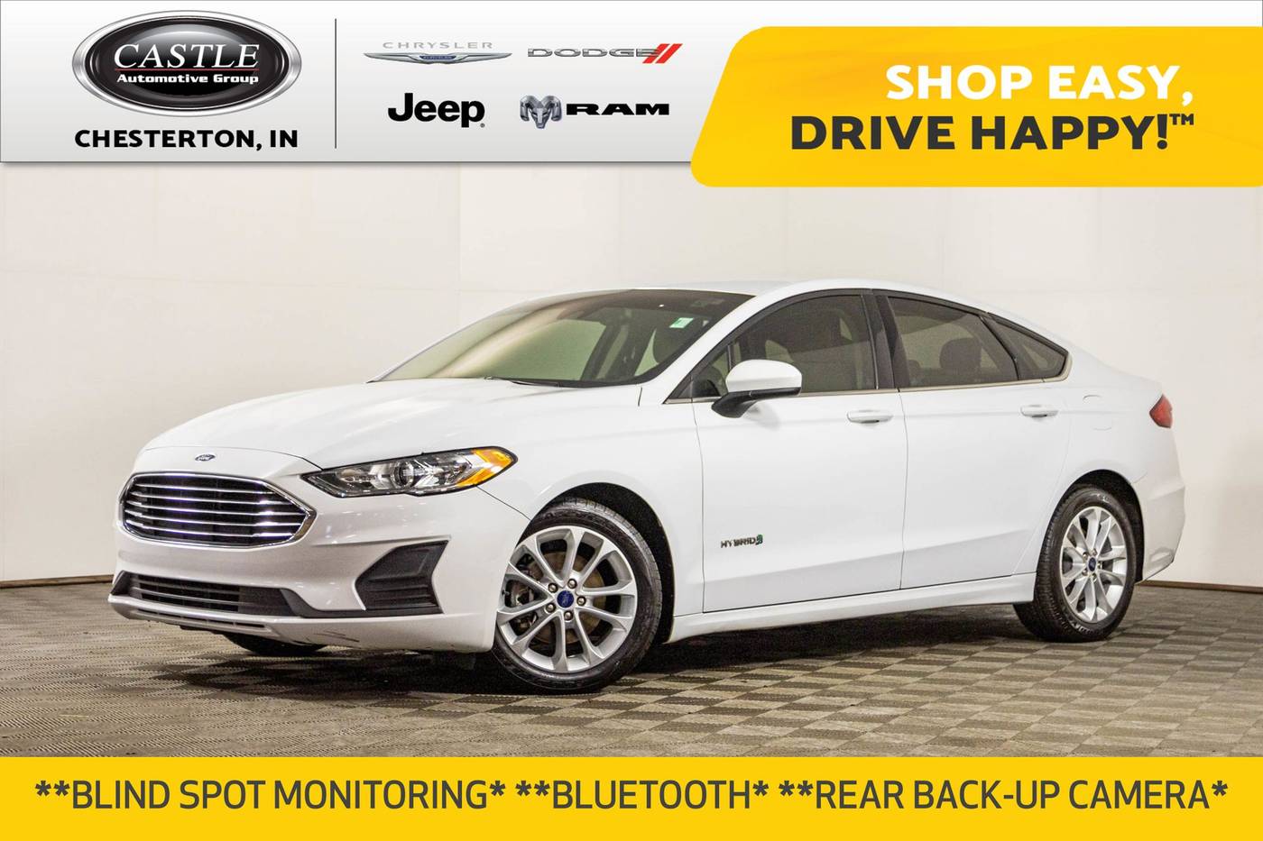 2019 Ford Fusion Hybrid SE — Sedan — 69,843 mi — Chesterton, IN