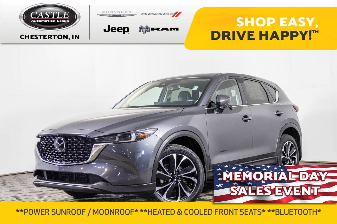 2023 Mazda CX-5 2.5 S Premium Plus — SUV — 22,160 mi — Chesterton, IN